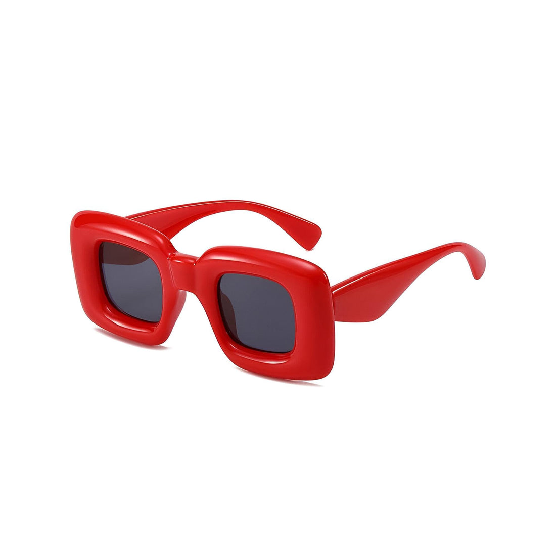 Sunglasses - Bold thick frames with square shades, suitable for all genders, perfect for a chic summer style and vibrant outdoor experiences.