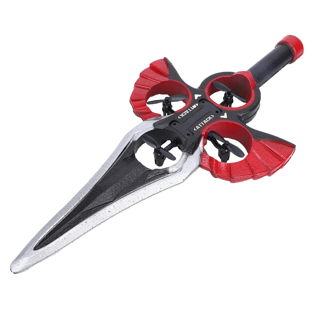 Gesture Control Drone, Flying Sword Toy with LED Lights and Stable Flight, 20 Minute Flight Time, RC Helicopter with Hand Gestures for Kids and Adults, (Red)