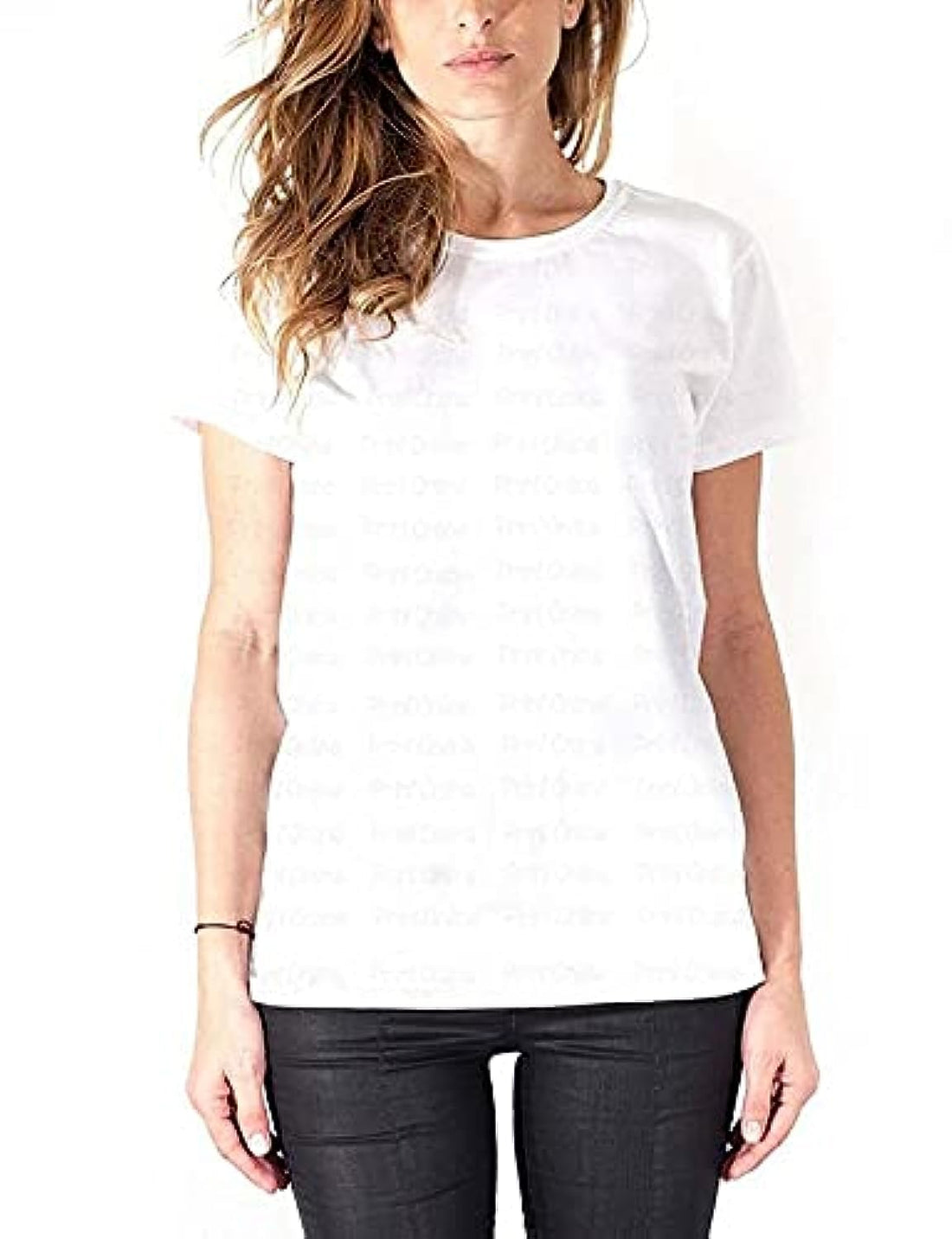 Print.Online T-Shirts For women -white - 2724631318898