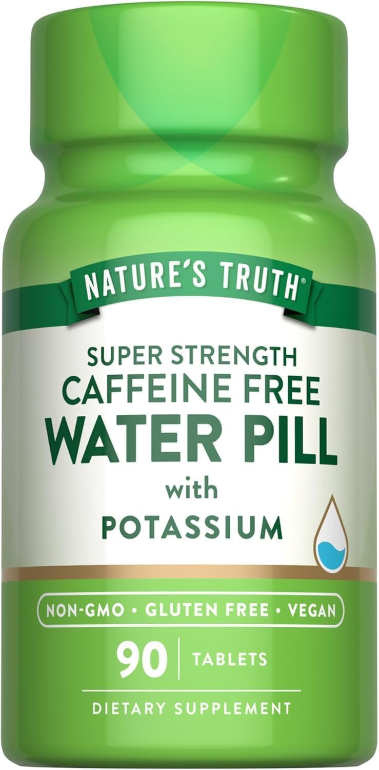 Water Balance Support Supplement – Herbal Water Pill - 90 Tablet | Fluid Balance & Body Cleanse Formula