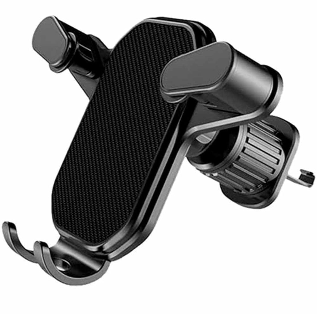 Generic Car air vent Phone Holder adjustable Stable fits all smartphones- Black