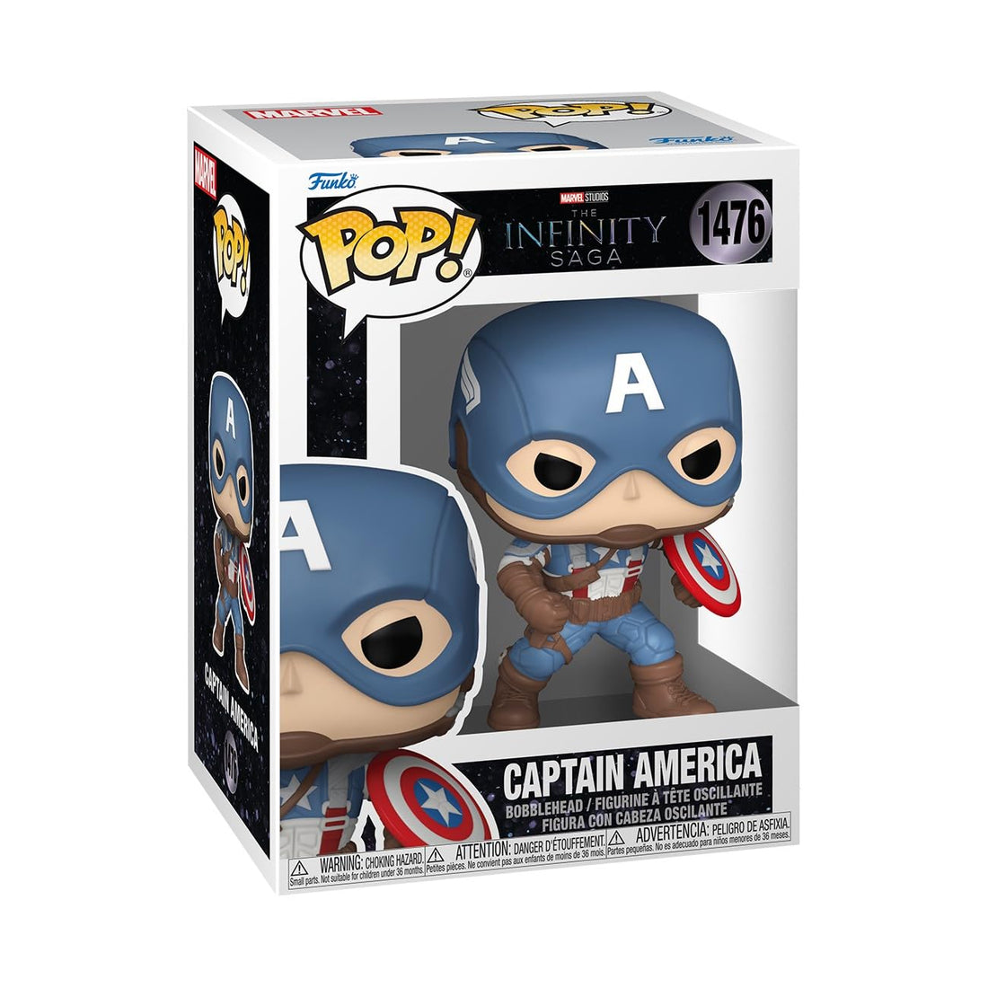Funko Pop! Super Heroes: Marvel - The Infinity Saga - Captain America #1476