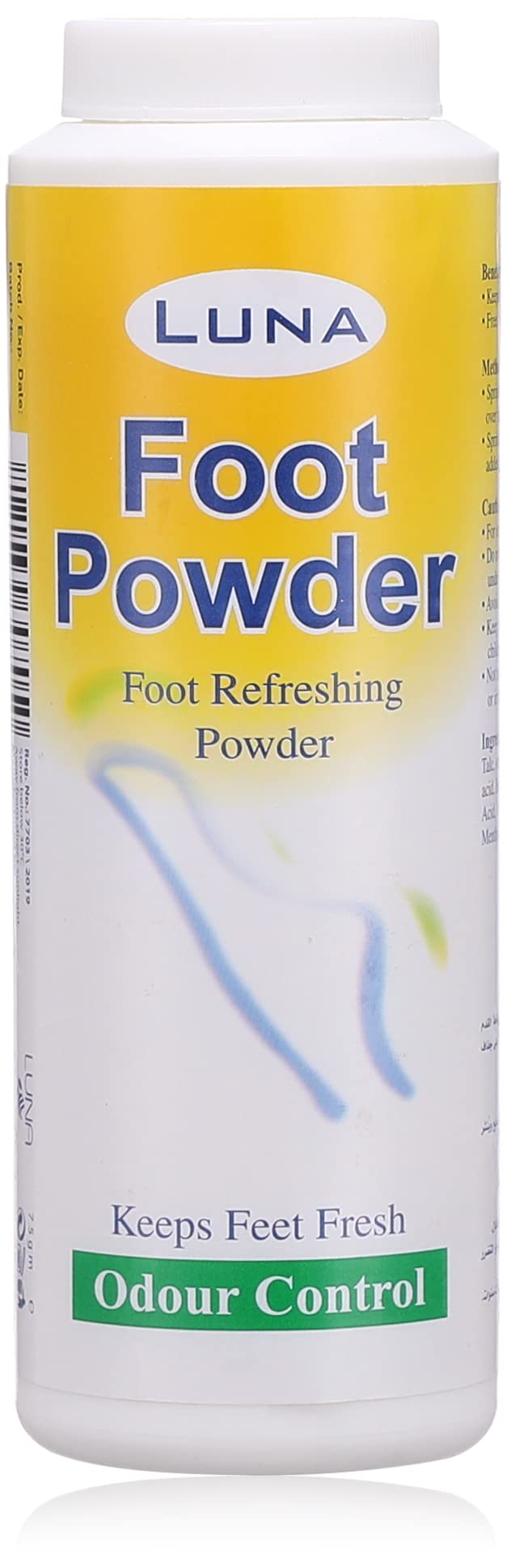 Luna foot powder 75gm