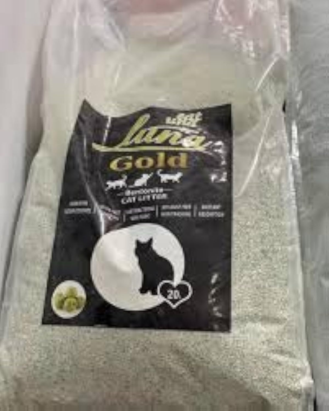 Luna Gold Cat Sand 20L Different Scents