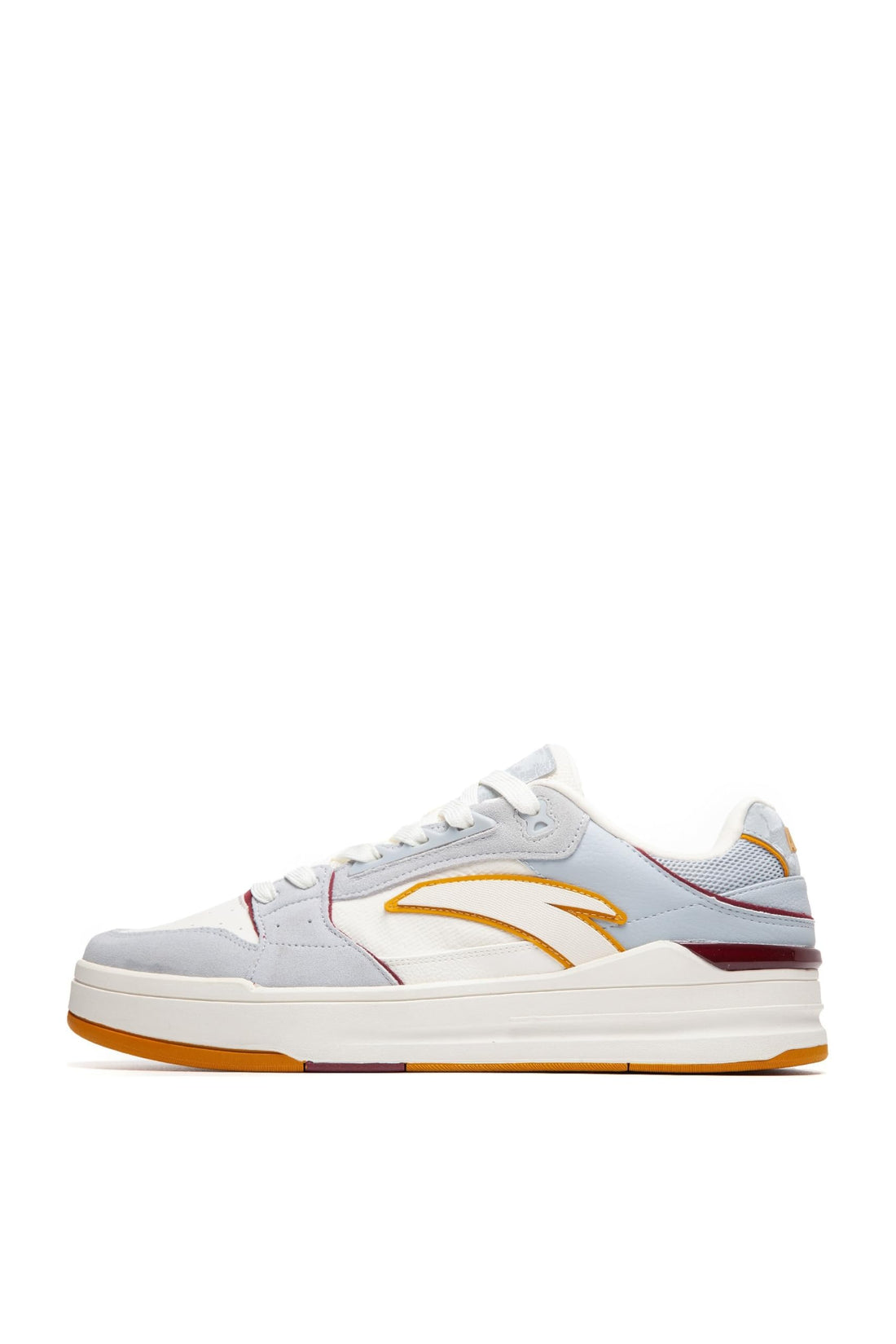 Anta- X-Game Shoes For Men- 46 Eu- Beige/Grey/Red