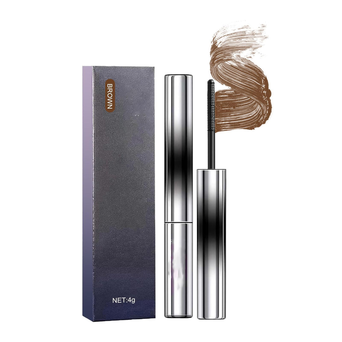 fashion mania 3D Curling Eyelash Iron Mascara, Non-Clumping, Smudge Proof, Flake Proof, Long Lasting (Brown)