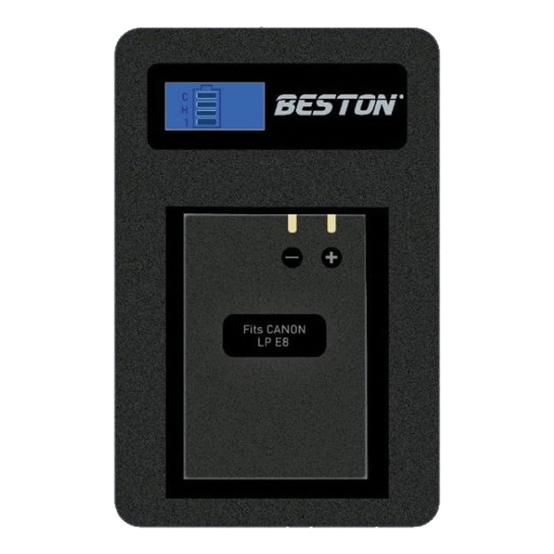 Beston Single Charger Compatible with Canon E8 Batteries, this charger ensures a reliable power supply for your Canon camera.