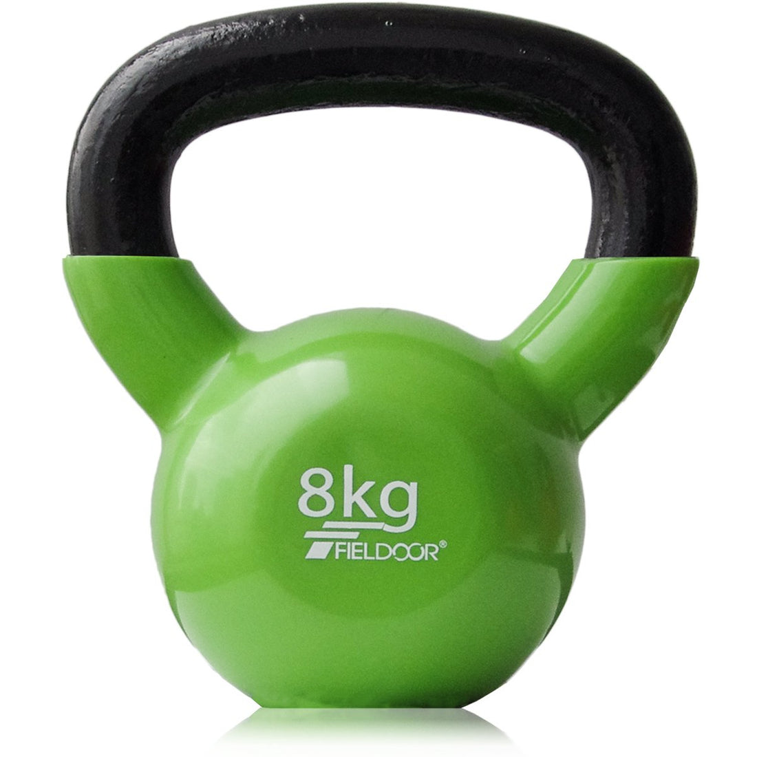 FIELDOOR Kettlebell 8.8 lbs (4 kg), 11.0 lbs (5 kg), 8 kg), 22.6 lbs (10 kg), 22 lbs (12 kg), 36.3 lbs (16 kg), 40.1 lbs (20 kg), Soft PVC Coating, Noise Reducing, Scratch Resistant, Core Training