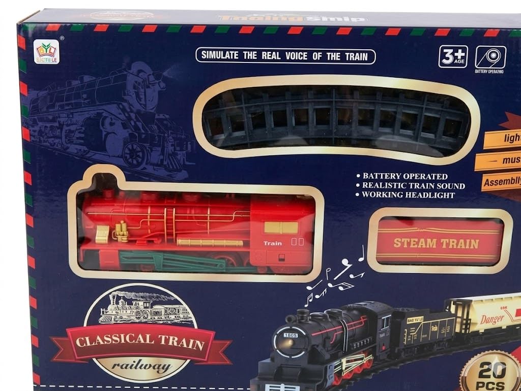 Moving Train with Rings Fun Educational Toy for Kids