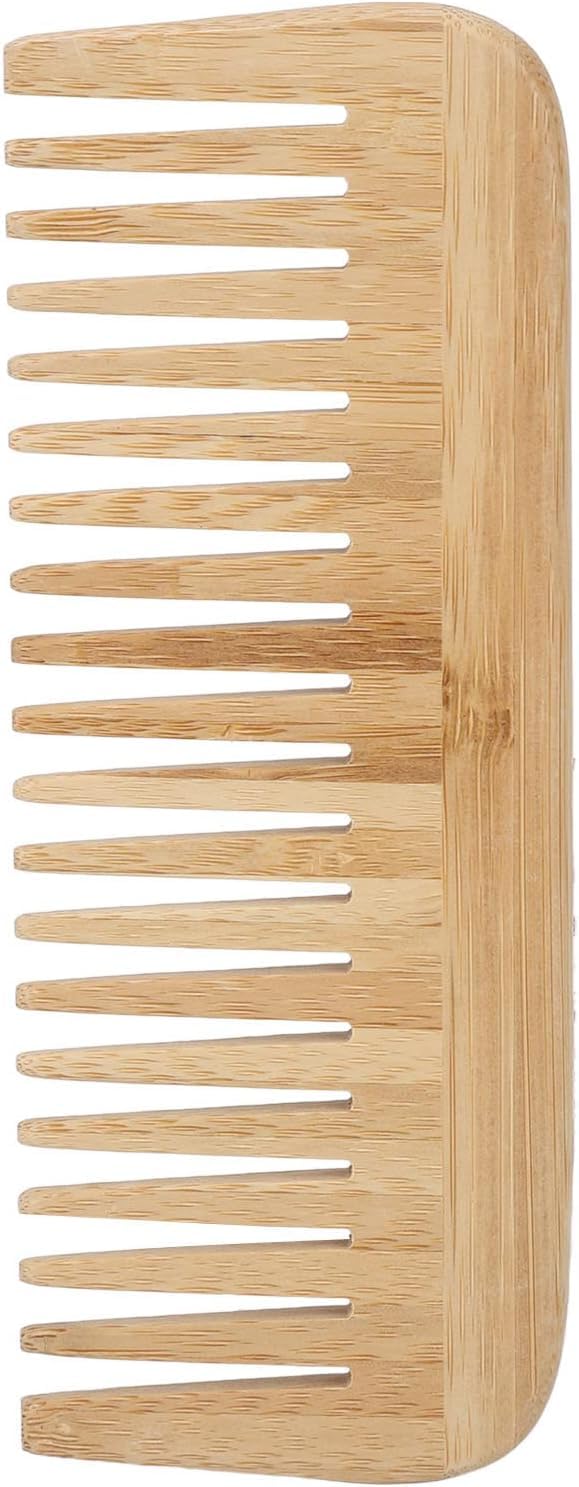 3 PCS Wide Tooth Comb Set – Handless Hair Combs for Curly, Wet & Dry Hair, Detangling & Styling Combs, Anti-Breakage and Gentle on Scalp, Lightweight & Durable