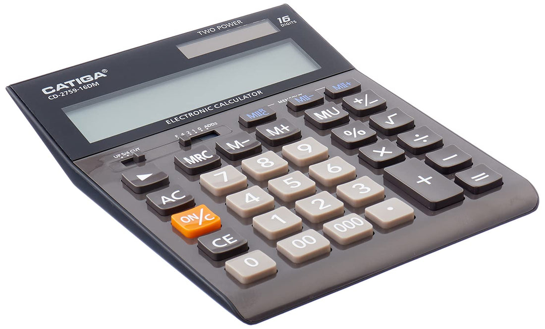 Catiga cd-2759-16dm electronic calculator - multi color