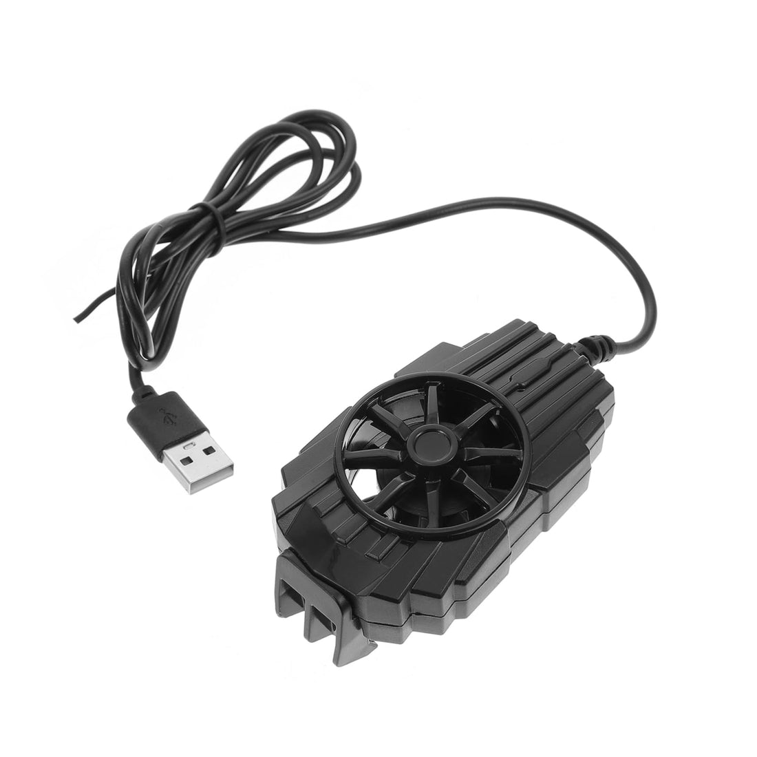 UKCOCO Heatsink Smartphones Smart Fan Smartphone Cooling Fan Smartphone Cooler Fan Phone Cooling Clip Abs Black Turbine Cooling Fan Intelligent Cooling Fan G6 Mobile Phones