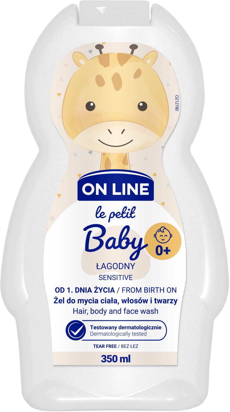 ON LINE Le Petit Baby 3 in 1 Body, Hair and Face Wash Lagodny Sensitive 350 ml