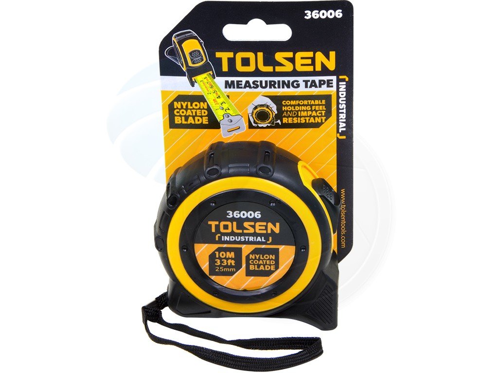 Tolsen Measuring Tape, 36006, 10 Mtrs