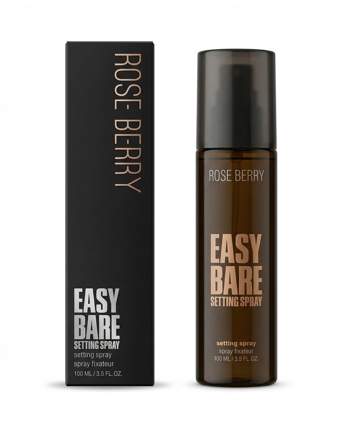 Rose Berry Easy Bare Makeup Setting Spray, Long-Lasting Spray Fixateur, 100 ML