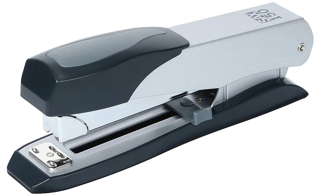 Sax 150 Office Stapler - 24/6-25 Sheets - Silver Black
