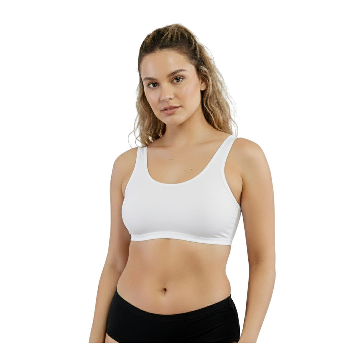 Pourelle Women's Cotton Non Padded Soft Bra