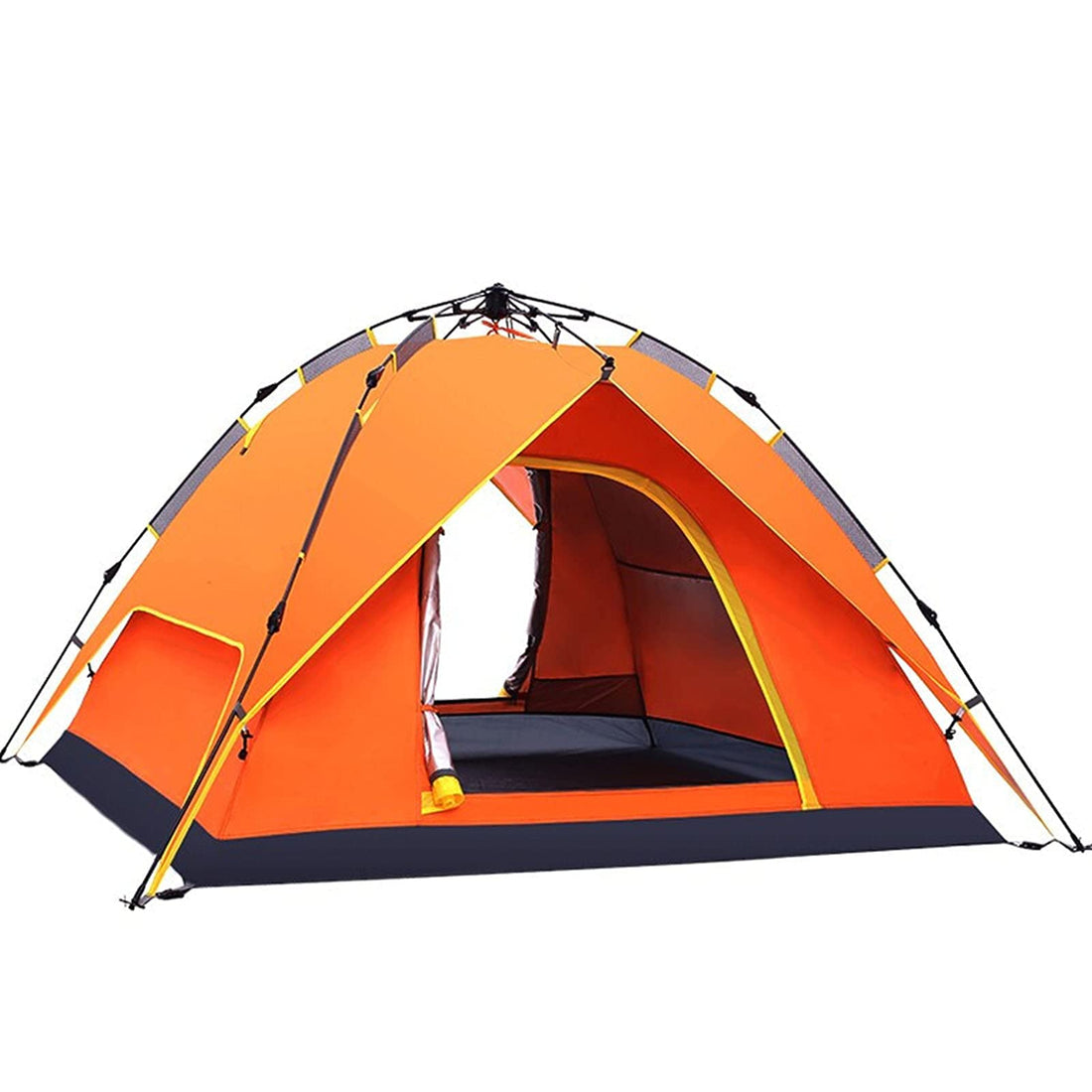 Waterproof Camping Tent for 1-2 Person, Pop Up Person Beach Tent, Easy Setup,with UPF 50+ UV Protection, Suitable for Beach, Camping, Hiking (Color : Orange)
