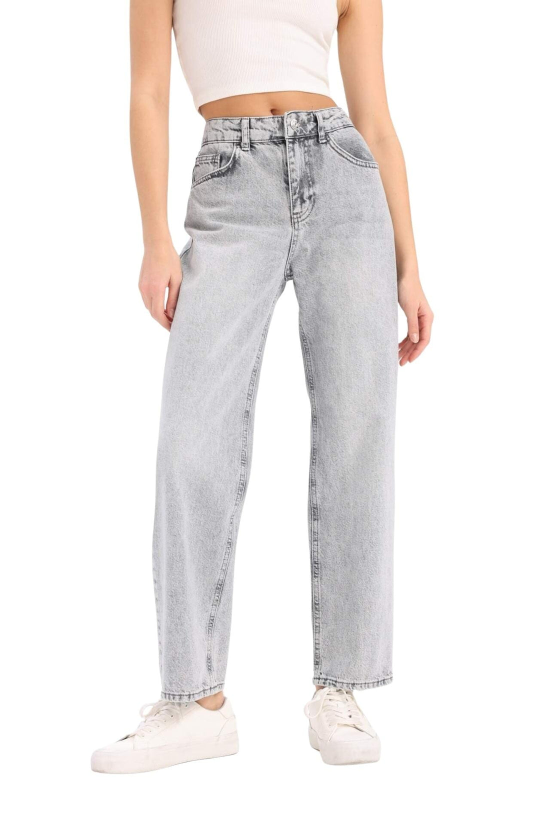 DeFacto Womens Special Collection Straight Denim Trousers Trousers (pack of 1)