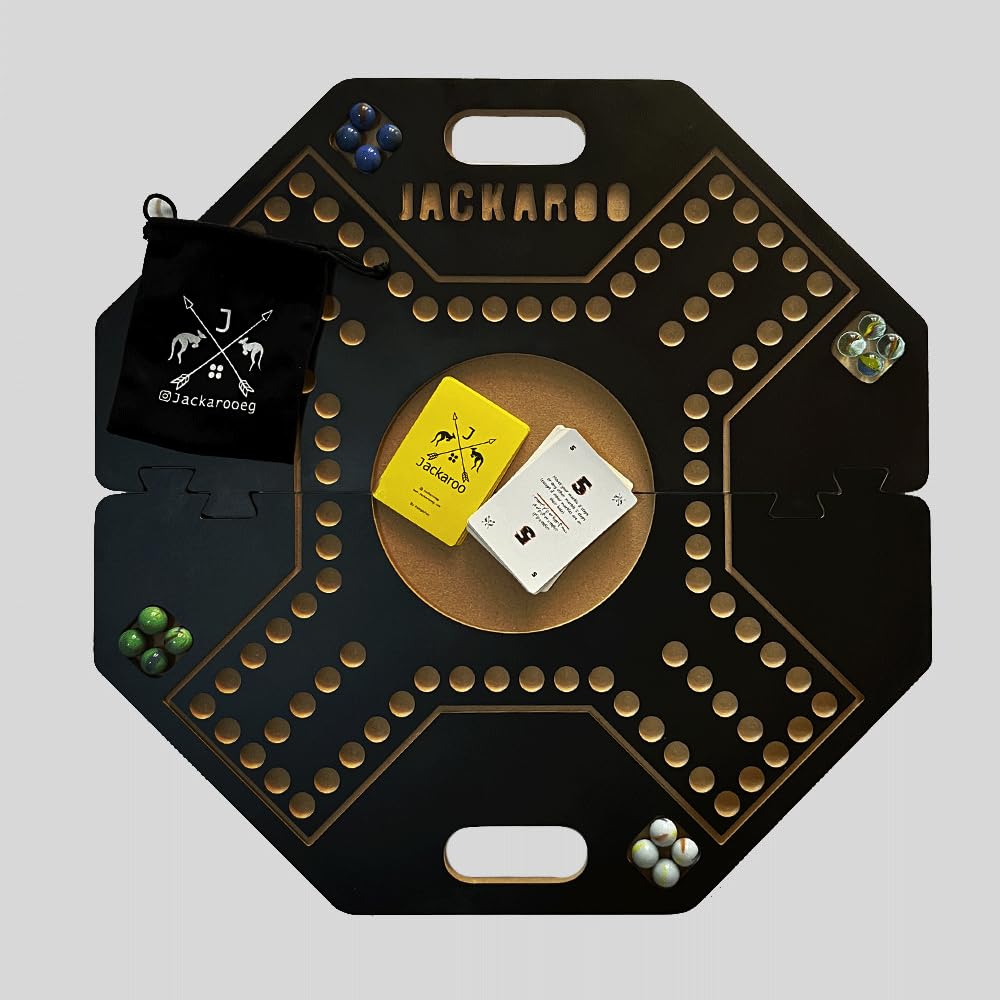 Mini Jackaroo 4 players board game (Black)