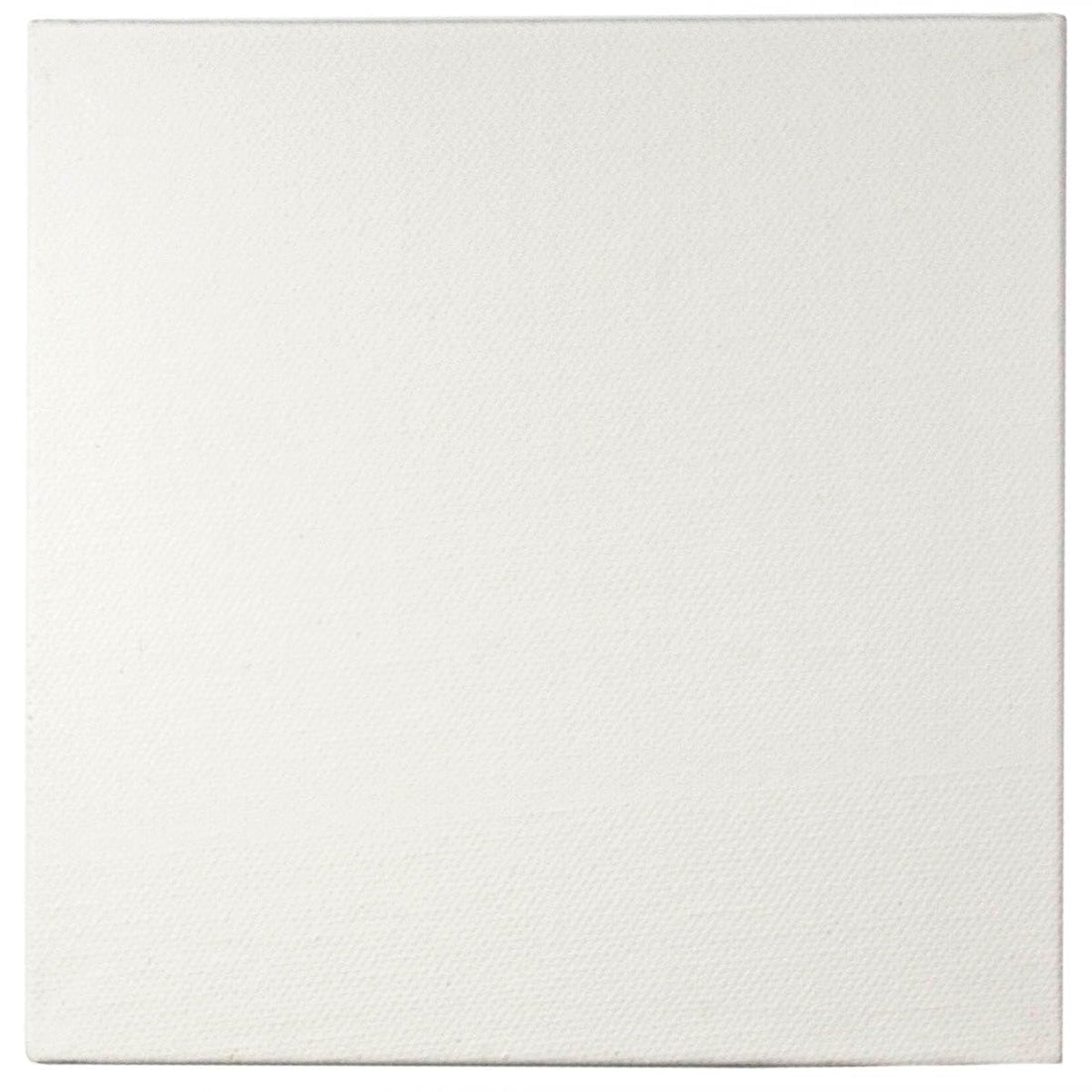 Clarity Canvas Boards 10x10cm (4x4 inches), Pack of 3 Primed Art Canvas Panels, Painting Board, Blank Canvas, for Oil & Acrylic Painting, 100% Cotton 380gsm, for Artists, Hobby Painters & Beginners