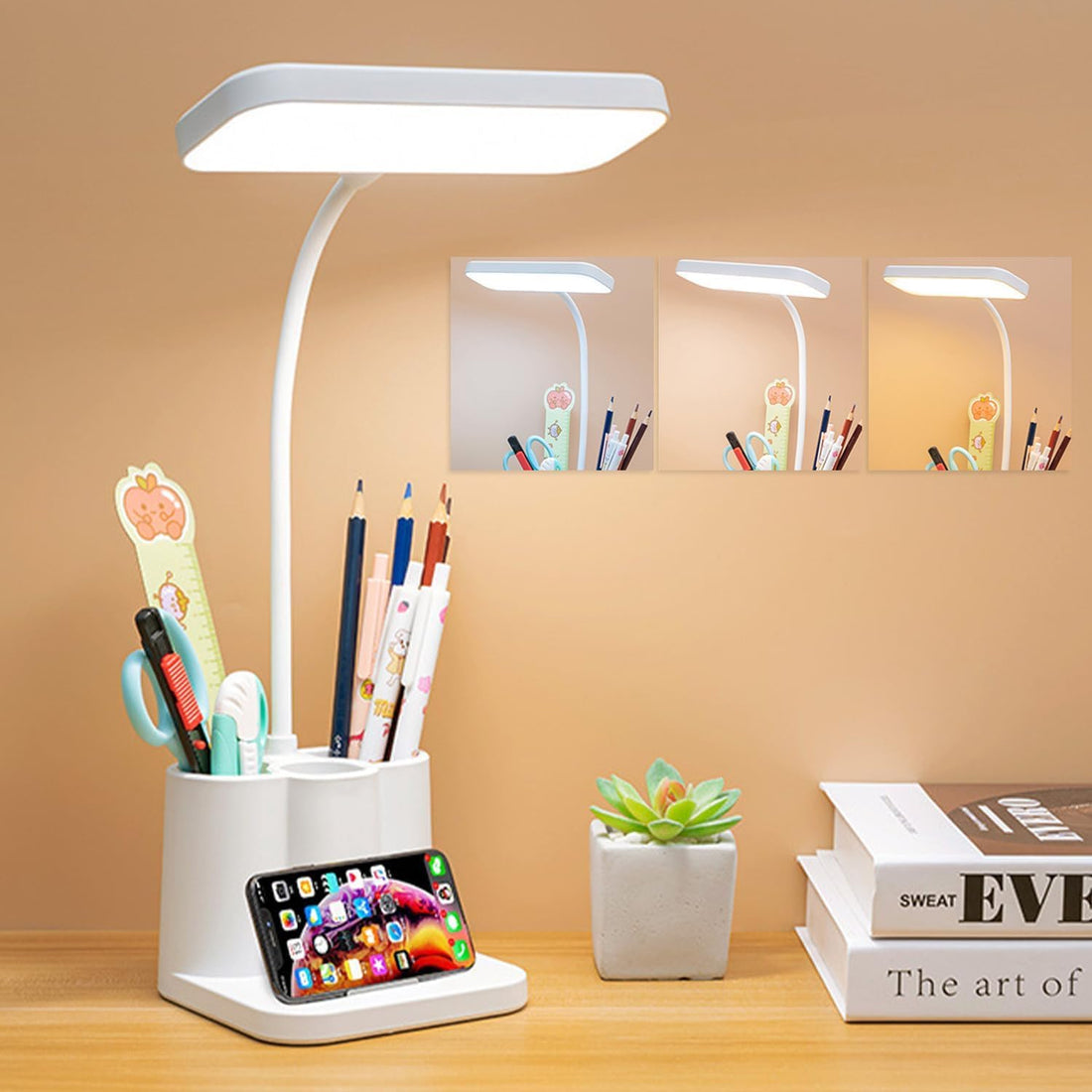 Necomi LED Desk Lamp,3 Color Mode