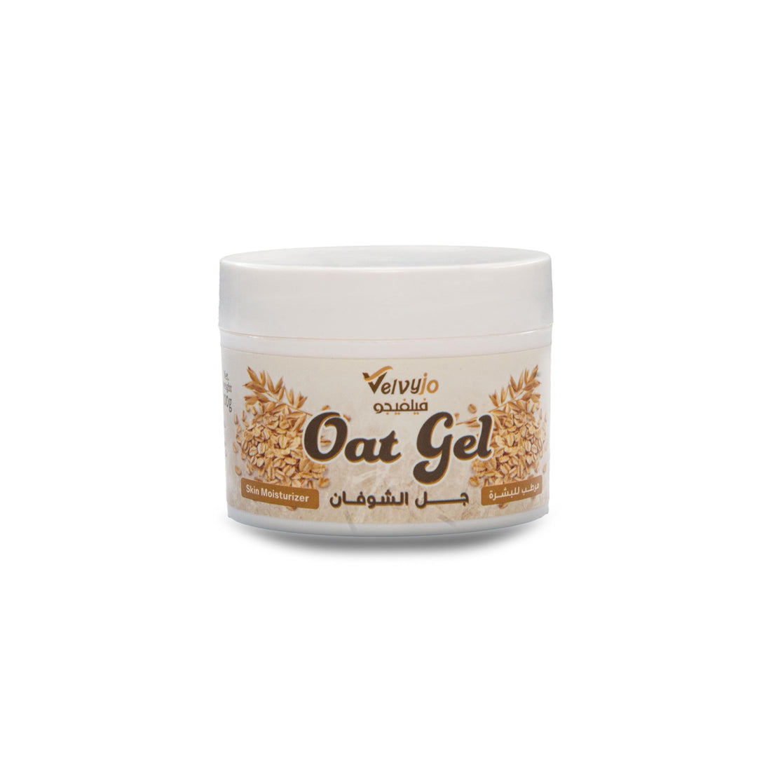 Velvyjo Oatmeal Moisturizing Gel Cream, 100g