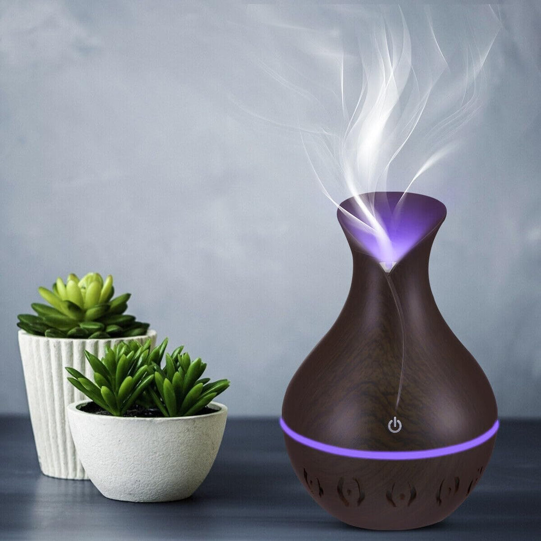 Mini Ultrasonic Atomizer USB Aroma Diffuser, Portable, Stylish Humidifier with LED Night Light, Perfect for Home, Office, Nursery, 200ml Capacity, Super Quiet Operation, 5V, 3W (Multi Color)