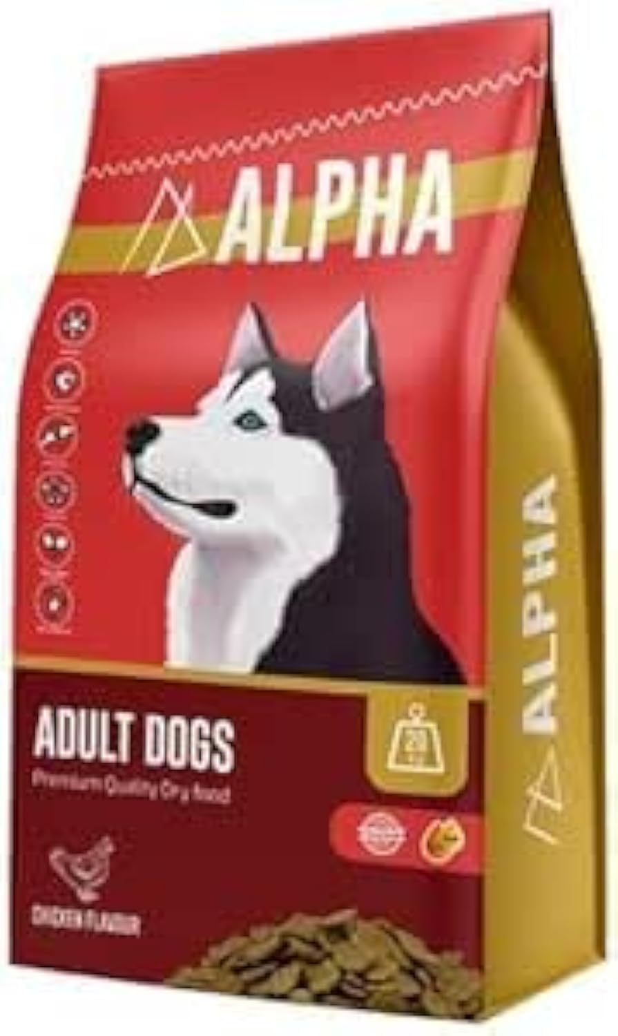 ALPHA DRY FOOD FOR ADULT DOGS (CHICKEN 20KG)