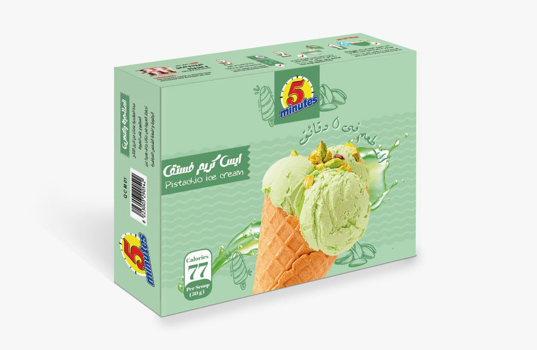 5Minutes Pistachio ice cream - 75 gm