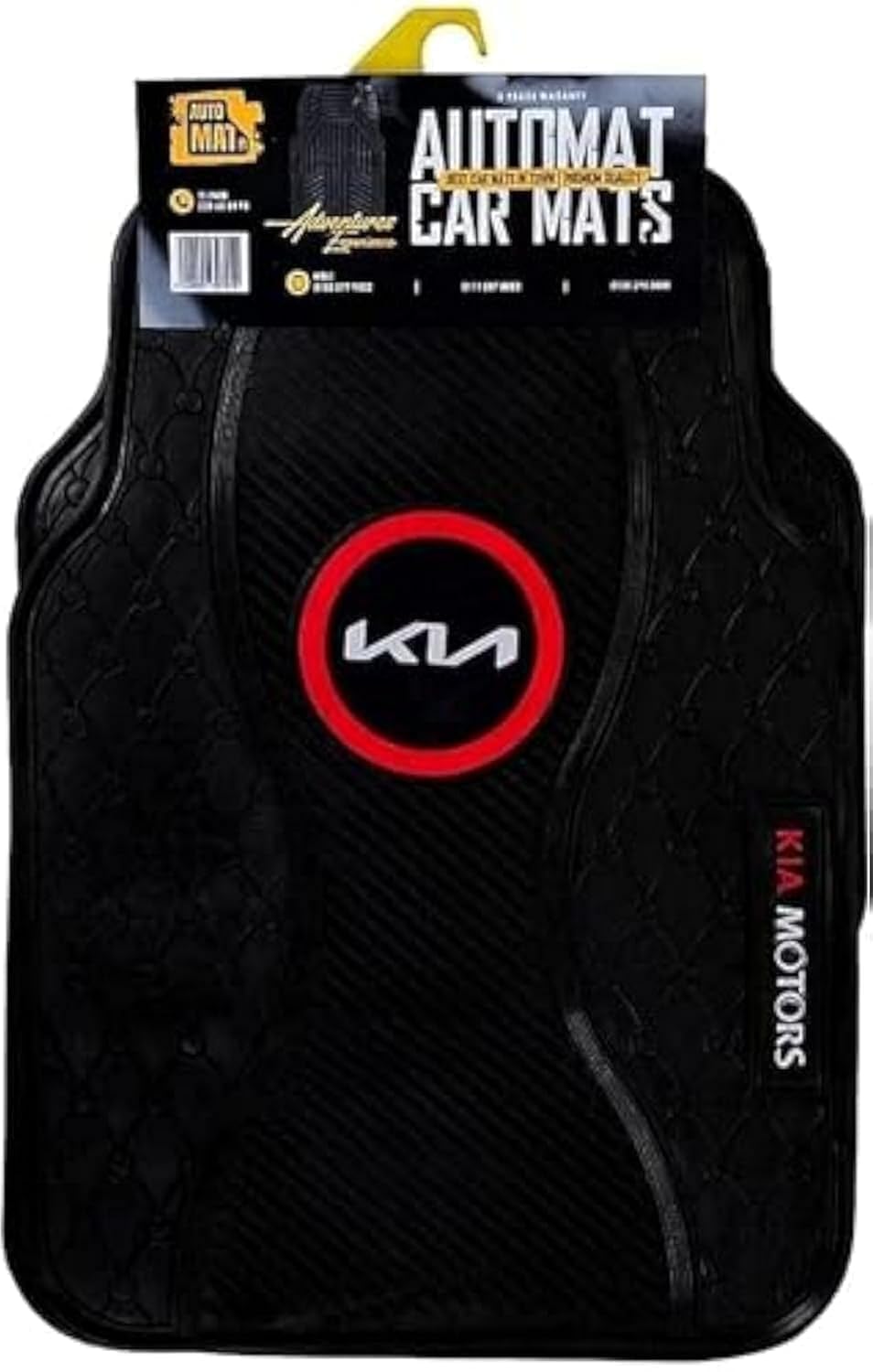 generic Rubber Car Mat Set For Kia (5 Pieces)