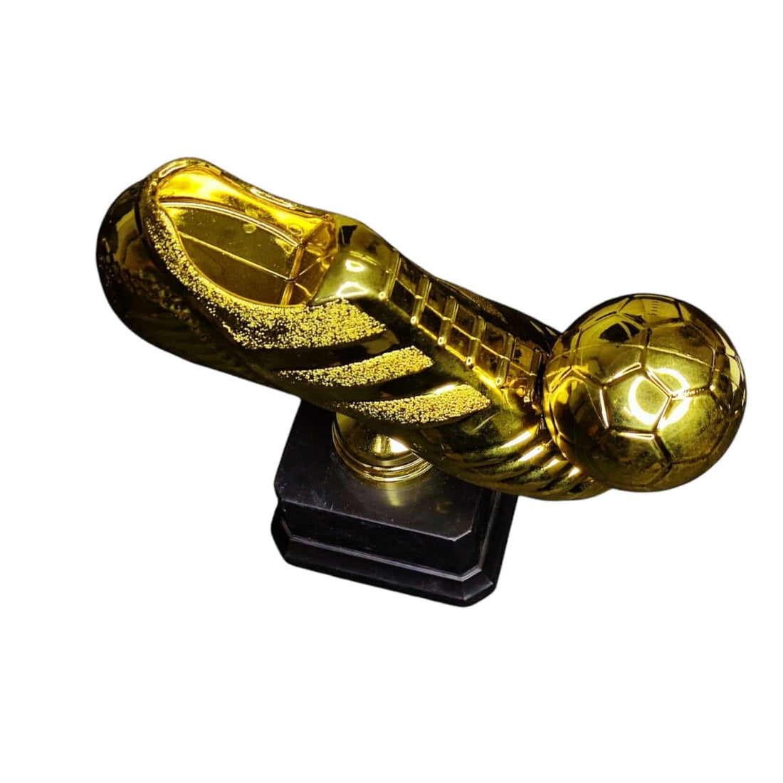 M D Stay Fit Gold Shoe Trophy - Perfect Trophy for Football Tournaments, Tournaments and Achievements, Metal by MD