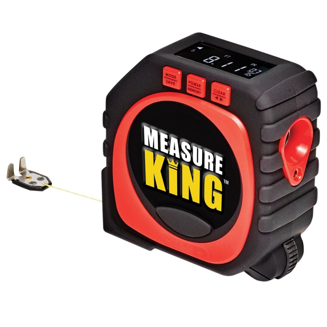 3 in 1 Digital Electronic Measuring Meter, Smart Tape Measure Laser Thread Roller LCD Display Unit Conversion for Woodworking and Decoration