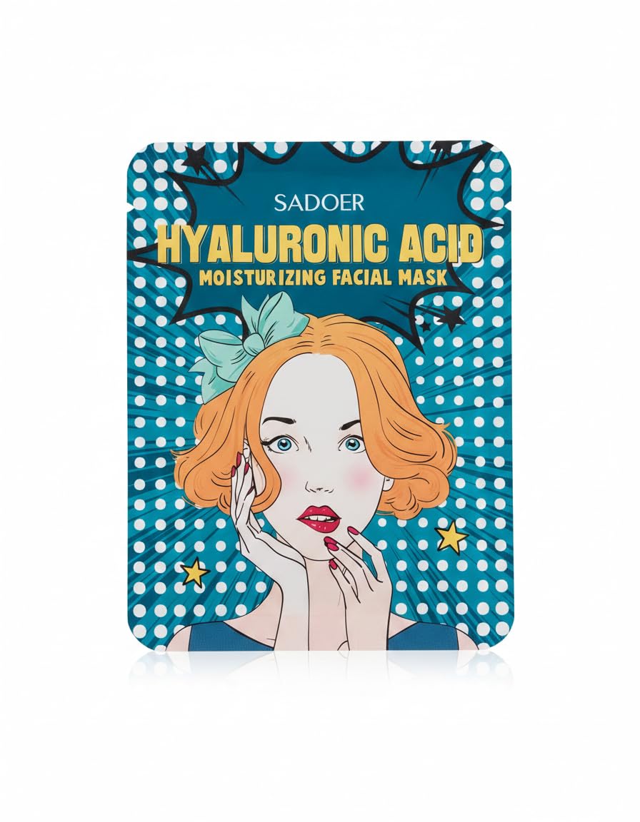 SADOER Facial Mask 25 ml (25 ml, Hyaluronic Acid)