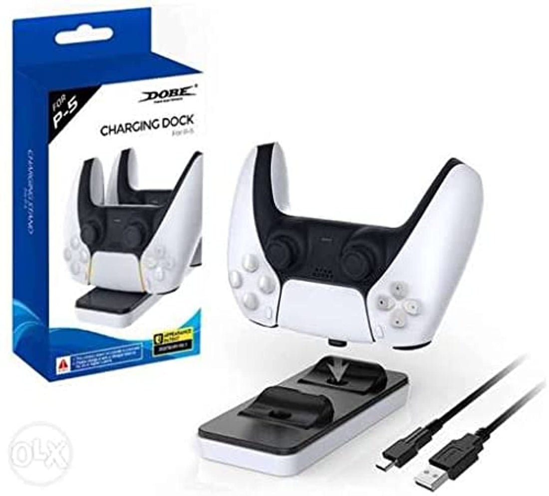 Dobe PS5 Controller Charging Dock for DualSense PlayStation 5 Controller