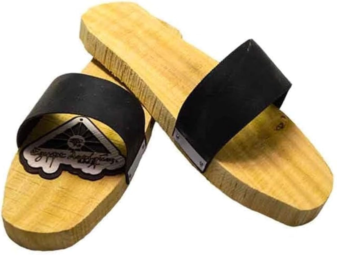 Egypt Antiques Arabian Heritage Handmade Wooden Slipper