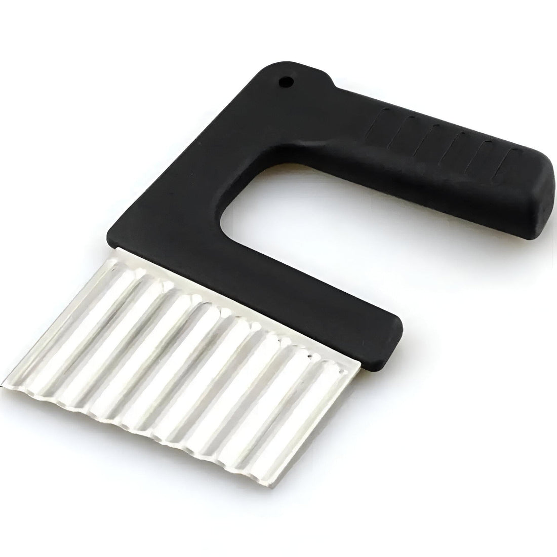 Crinkle Cutter - Versatile French Skillet and Veggies of Waves Perfectly Shaped in Potatoes, Fruits, and More, Made of Durable Stainless Steel for Long Lasting Use