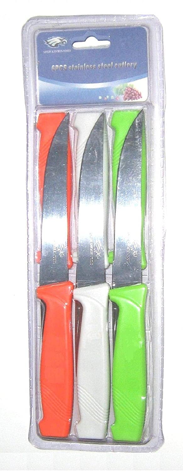 Stainless Steel Knives Set - 6 Pieces