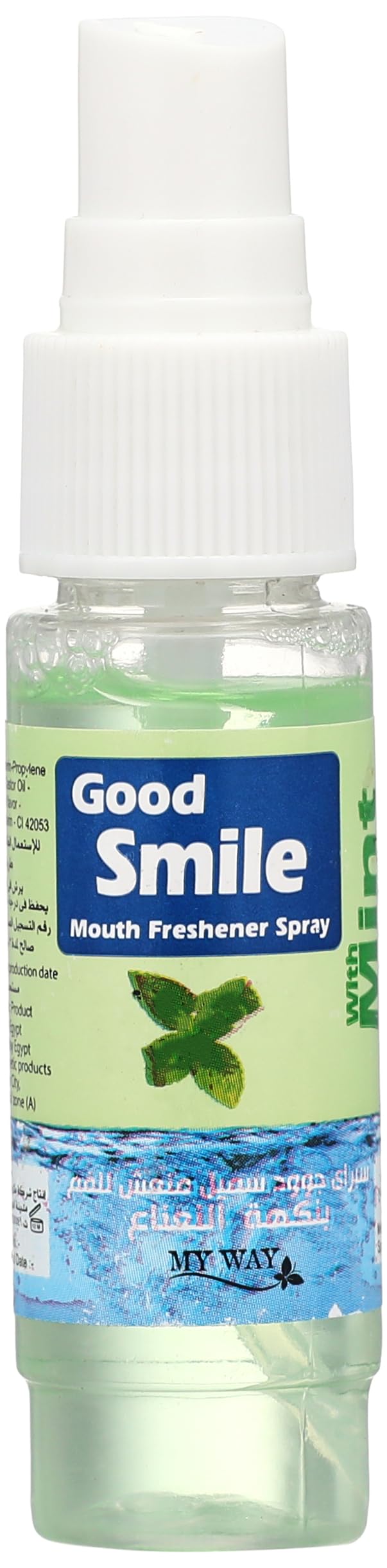 My Way Good Smile Mouth Freshener Spray with Mint Flavor, 25m