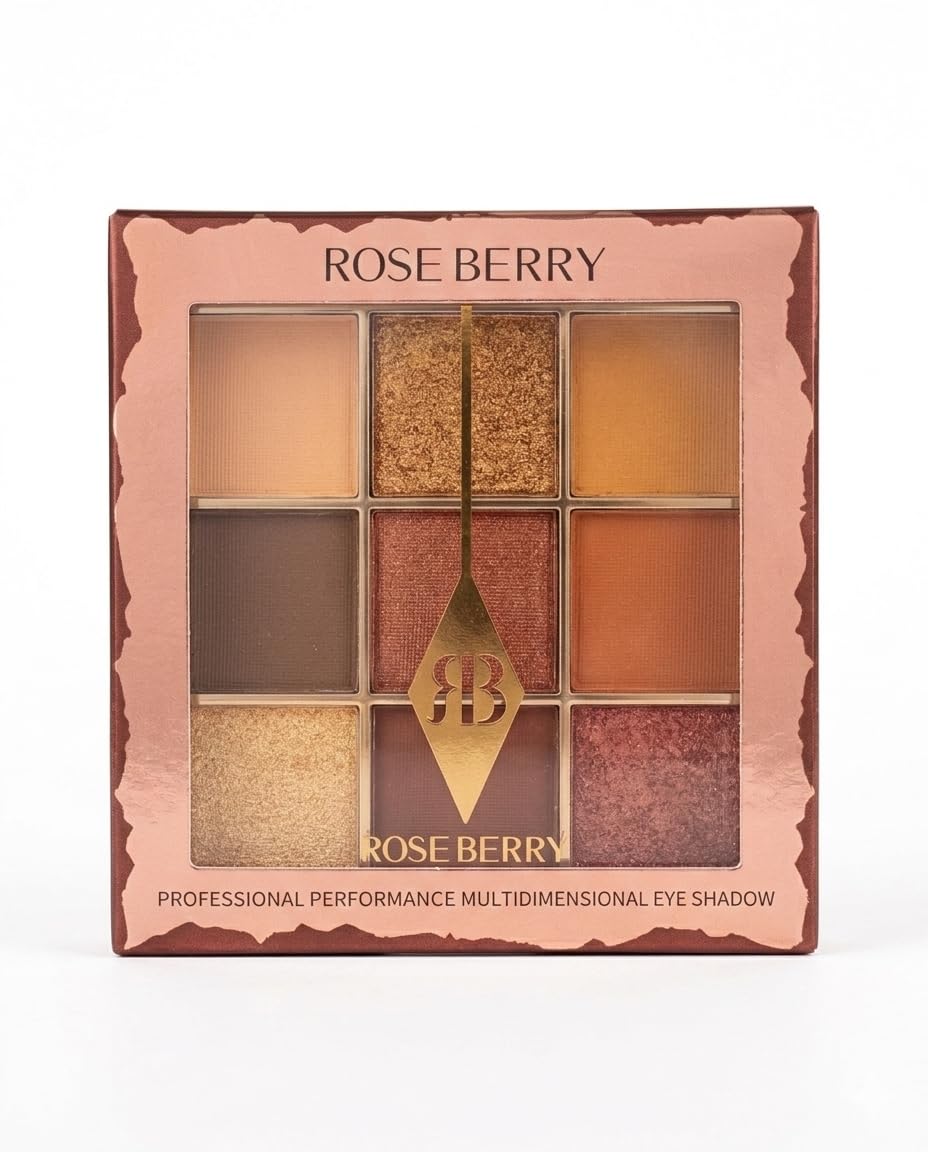 Rose Berry Professional Performance Multidimensional Eye Shadow Palette, A