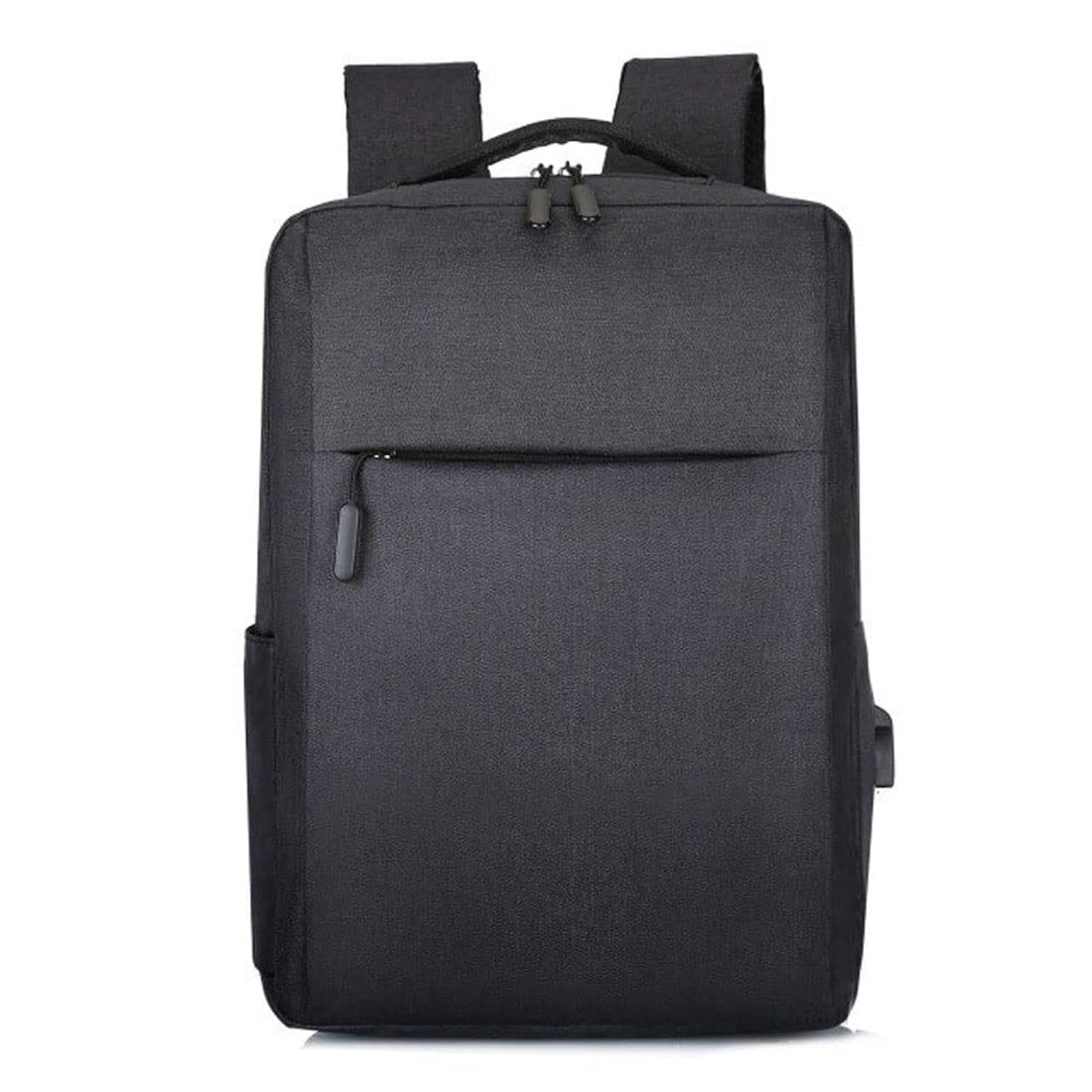 VIGIGIOsjbb Backpacks for Men, Slim Durable Laptops Backpack with USB Charging Port Business Backpacks for Women Men College School Student Gift,Bookbag Casual Hiking Daypack (Color : Black)