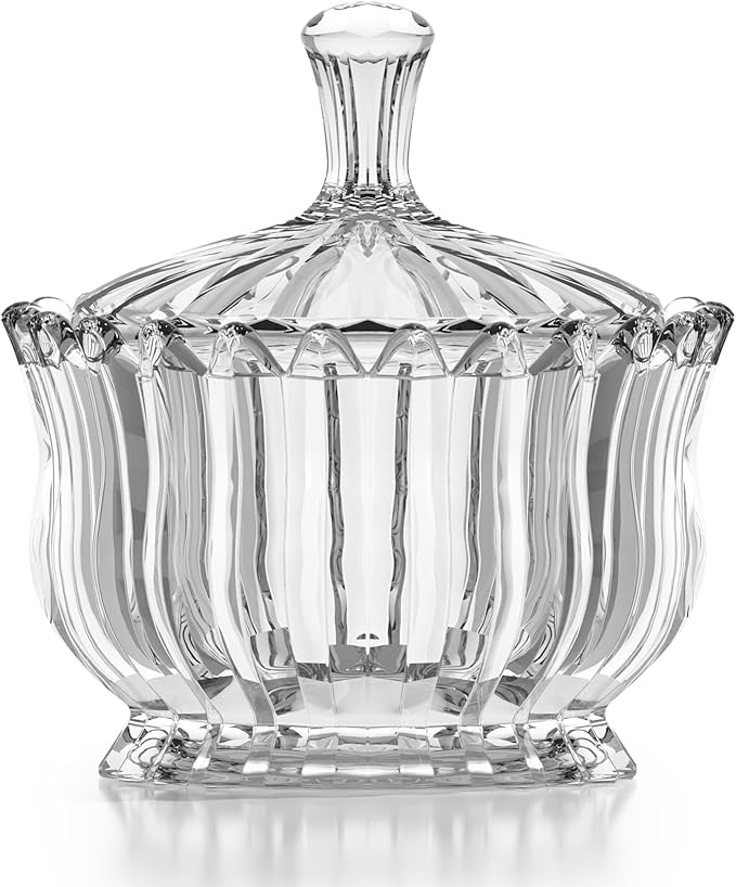 City brazilian crystal sugar bowlSold by volura