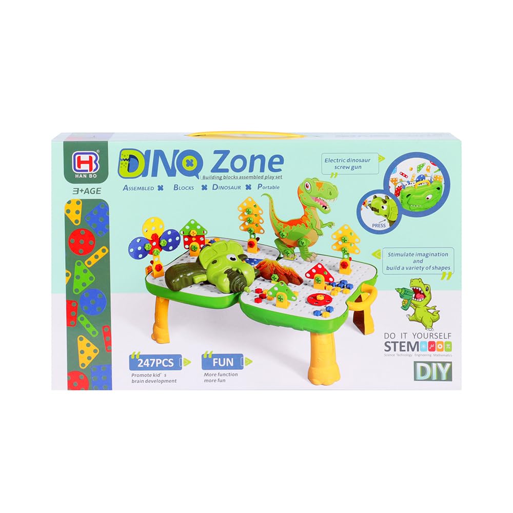 Han Bo DINO Zone Building Blocks Playset