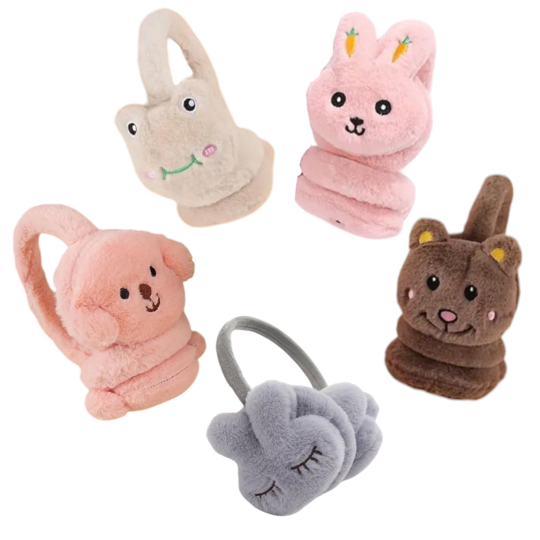 Kids Ear Muffs - Super Soft Winter Warmth with Cat Design for Boys and Girls, Perfect for Cold Weather. Cozy, Stylish Earmuffs Offering Excellent Ear Protection - Pack of 1