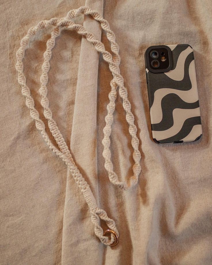 MacrameStore- Macrame Mobile Accessory - اكسسوار موبايل شغل مكرمية