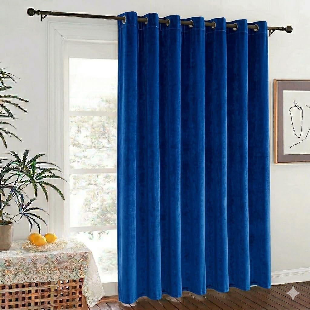 Soft Luxury Soft Curtains – Premium Quality Fabric with Elegant Design – Modern Curtains for Bedrooms and Living Rooms – Steel Grommets Easy to Install