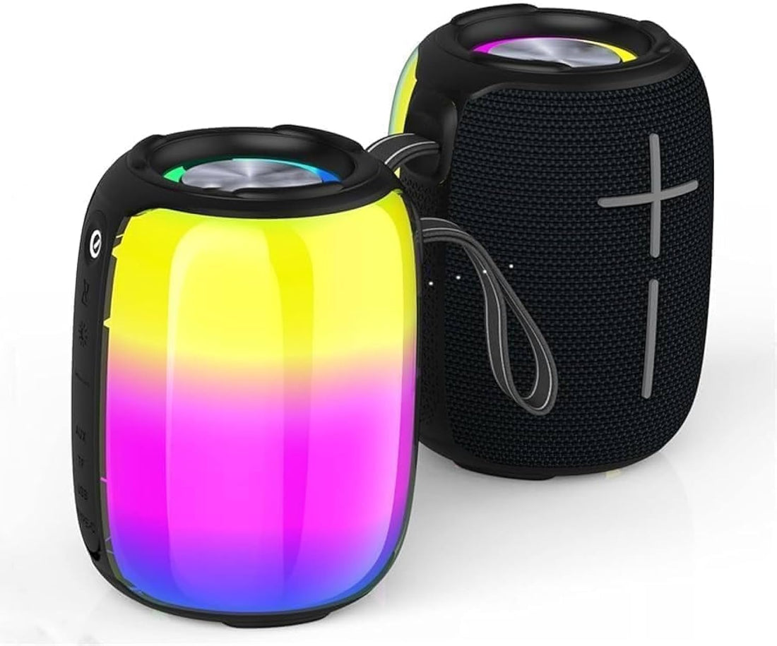Awei Y525 Bluetooth 5.3 Talker Portable TWS Hifi Speaker Wireless USB Outdoor Speaker Mini Music RGB Light Running