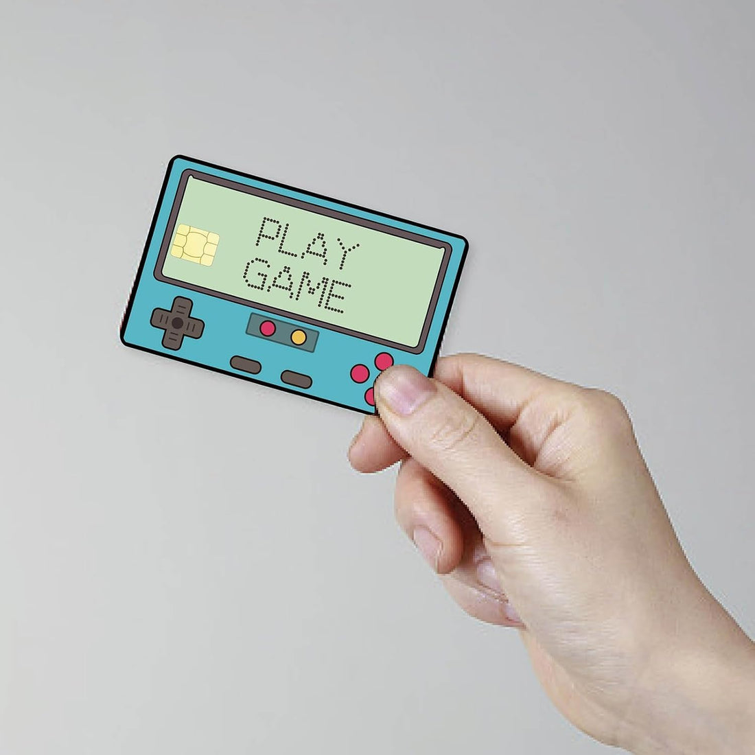 Magy store Sticker Playing Debit Credit Card Skins Covering Personalizing Bank Card Protecting Removable Wrap Waterproof Slim Scratch Proof No Bubble for Transportation 8.83 cm*5.76 cm