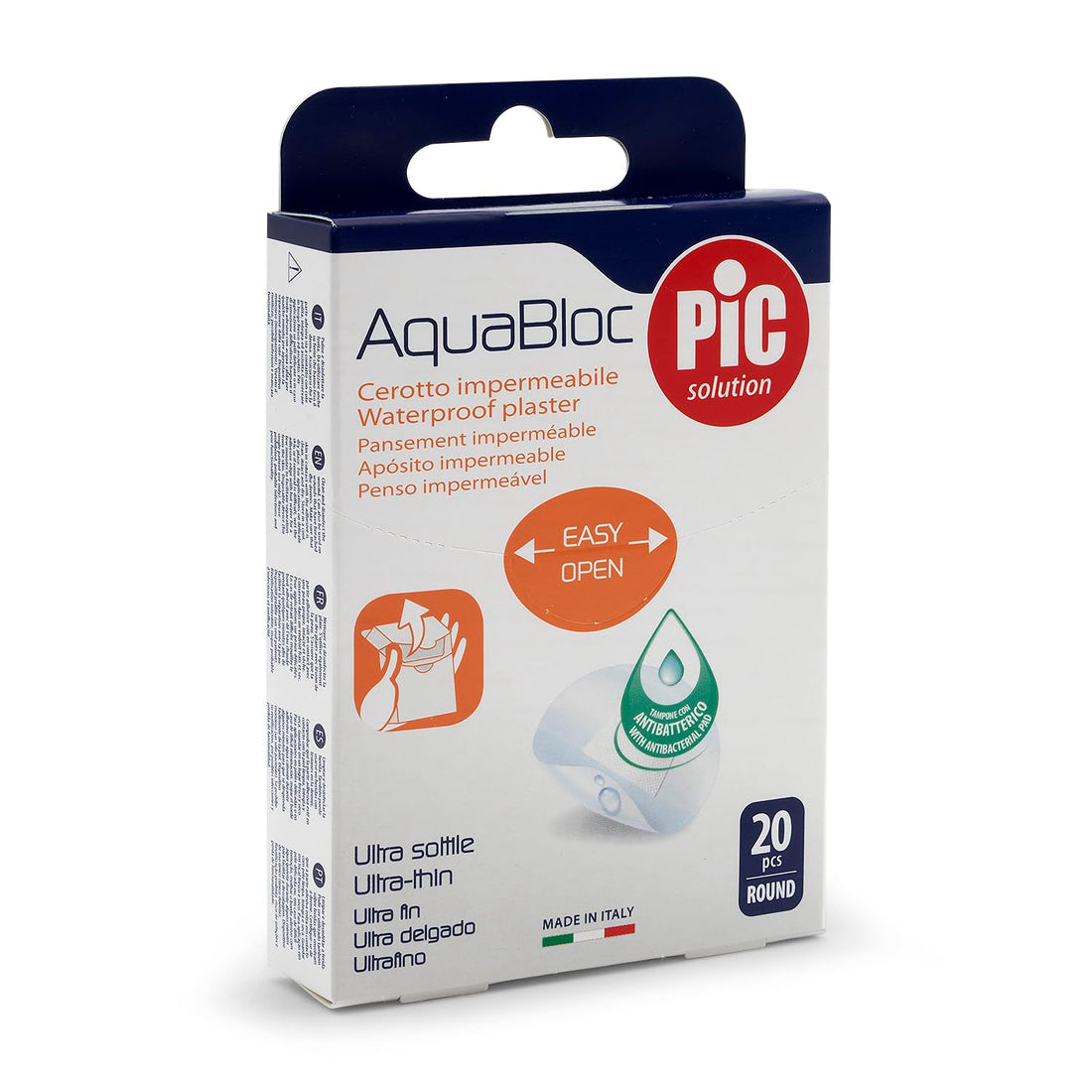 Pic Solution CEROTTO AQUABLOC DIAMETRO 22 5MM 20 PEZZI