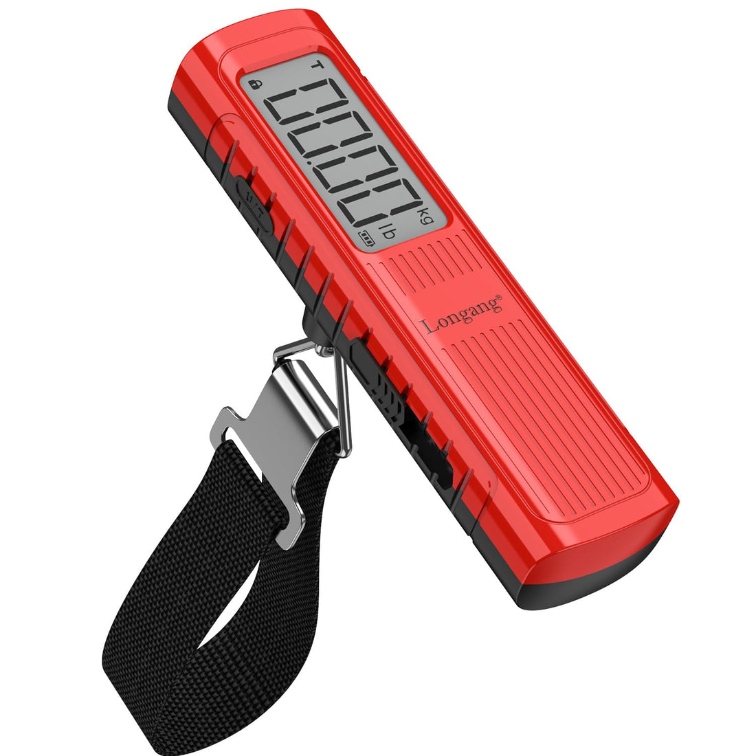 Longang Battery-Free Handheld Luggage Scale, 110lbs/50kg Portable Digital Hanging Scale for Luggages, Suitcases, Backpacks & Bags, Easy Weighing for Travel, No Need Batteries